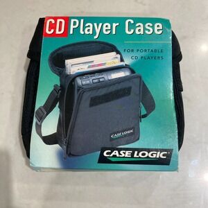 Case Logic DM1 CD Player‎ Tote w/ Carrying Strap VTG Retro 1997 NOP